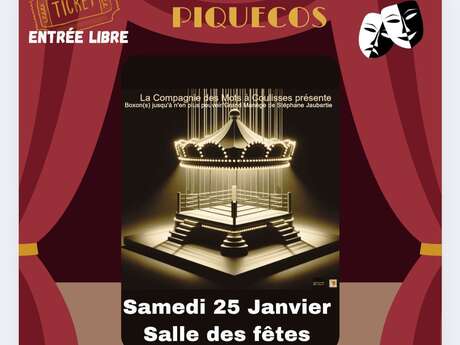 Soirée théâtre à Piquecos Le 25 janv 2025