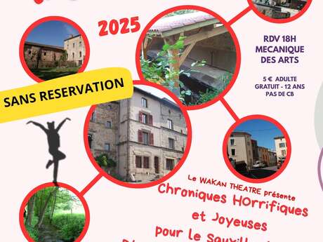 Balades théâtralisées de l'été