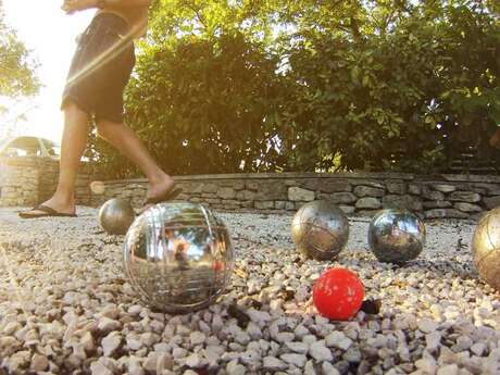 Terrain de pétanque