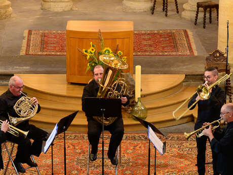 Les cuivres de Cournon à l’église de Villar-d’Arêne