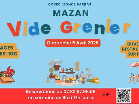 Vide Grenier du Handball Club Mazanais