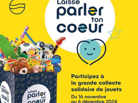 Grande collecte solidaire de Jouets inutilisés