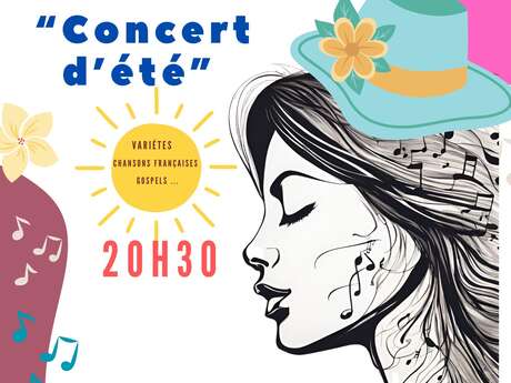 Concert d'été de la chorale "Les fous des Lyres"