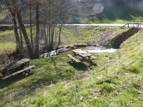 Picnic area of la Versanne Brenade