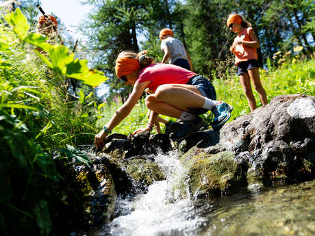 Les p'tits aventuriers courses with ESF