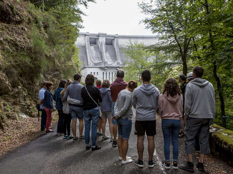 Visite guidée du barrage de Saint-Étienne-Cantalès