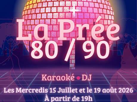 La Prée 80/90 : karaoke and dancing evening