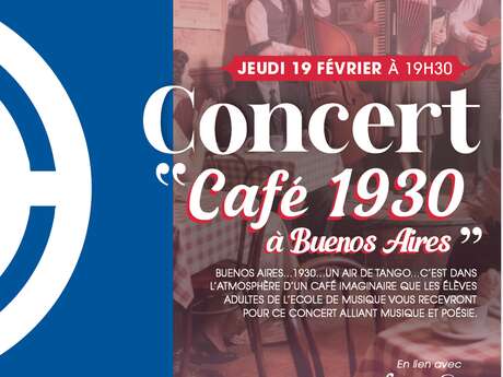 Concert "Café 1930 à Buenos Aires"