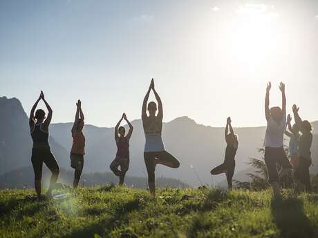 Yoga : cours en pleine nature