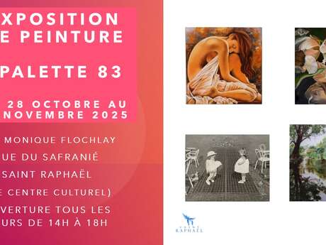 Exposition de peinture : Palette 83 Exposition de peinture : Palette 83