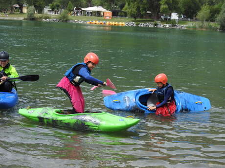 Aventure kayak sur la Durance avec Midou