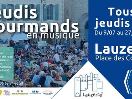 "Calza Trio Ensoleillé" en concert lors du Jeudi Gourmand