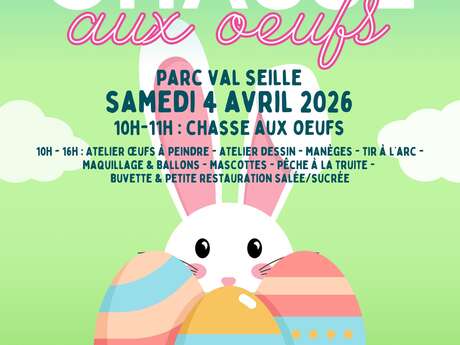 Chasse aux œufs au Parc Val Seille