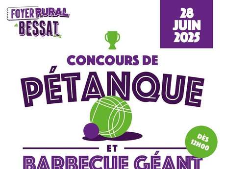 Tournoi de pétanque et barbecue