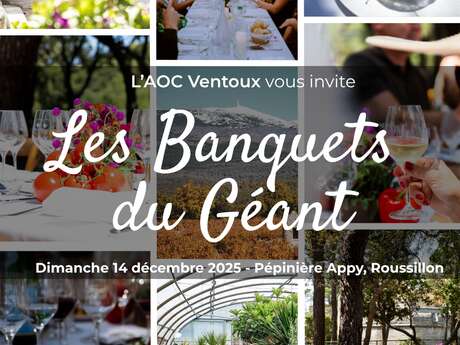 Les Banquets du Géant - Édition de Noël à la Pépinière Appy