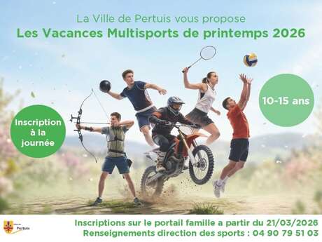Les vacances multisports du printemps