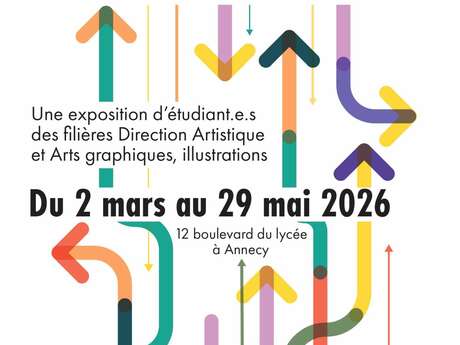 Exposition : Trajectoires - Design graphique et causes communes, réalisée par les étudiant.e.s de l’Ecole Brassart