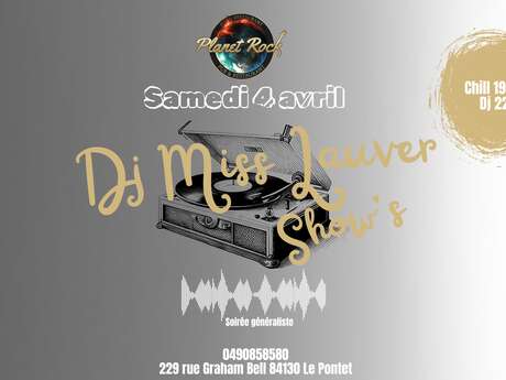 Soirée DJ Miss Lauver Show's