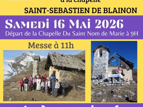 Messe chapelle St Sébastien de Blainon