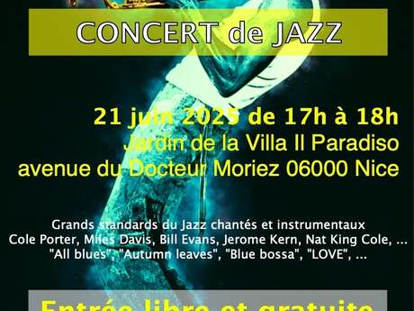 Du jazz pour une heure - Quartet LJILM - Fête de la Musique