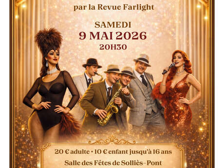 Soirée Cabaret Moderne avec la Revue Farlight