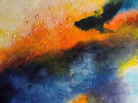 Exposition "Strates, 20 ans de matière " de Robert Cadière