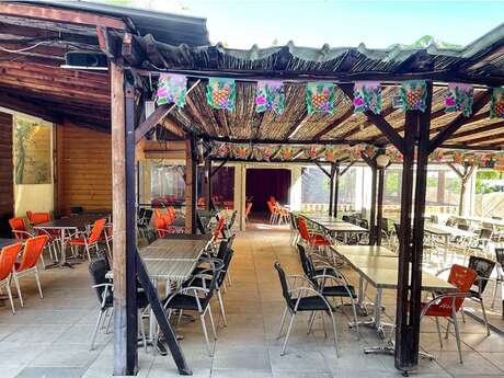 Restaurant  camping Paradis Les Relarguiers