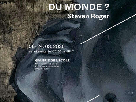 Exposition - Steven Roger "Où cesse la peau du monde ?"