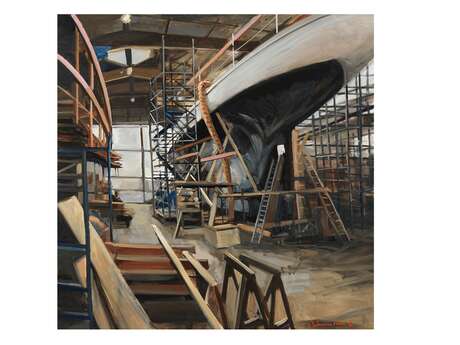 Exposition du Lavoir Vasserot - Christoff DEBUSSCHERE Peintre officiel de la Marine