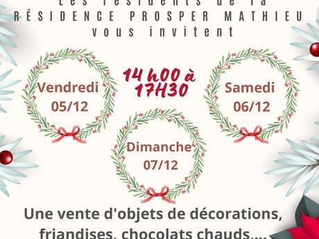 Marché de Noël à la Résidence Prosper Mathieu