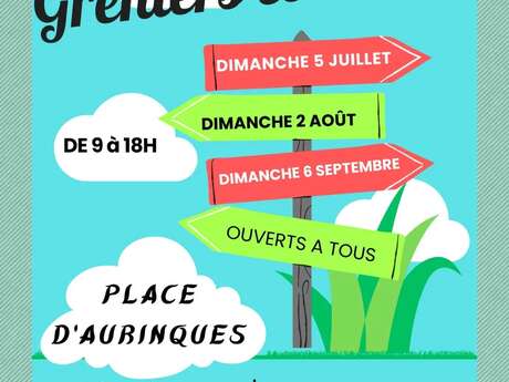 Vide greniers estivaux place d'Aurinques
