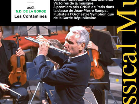 Concert de flûtes avec Guy Angelloz