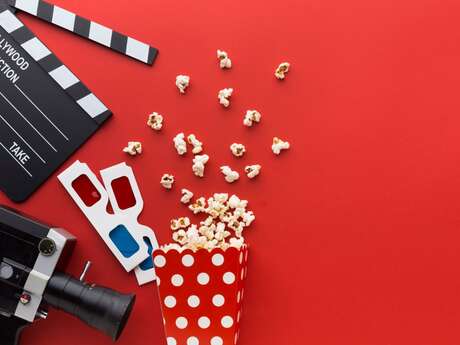 Séance de cinéma au col du Marais