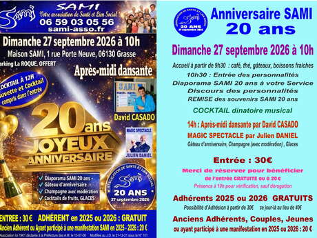 20 ans de SAMI
