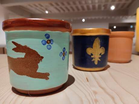 Atelier enfant - Peinture sur poterie