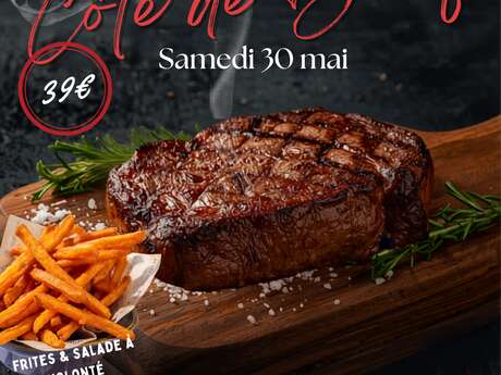 Soirée côte de bœuf & Coupe des champions