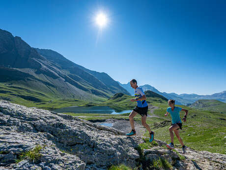 Parcours trail "Tour des lacs"