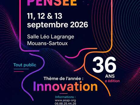 Colloque Art Science Pensée 2026 - Thème : "Innovation"