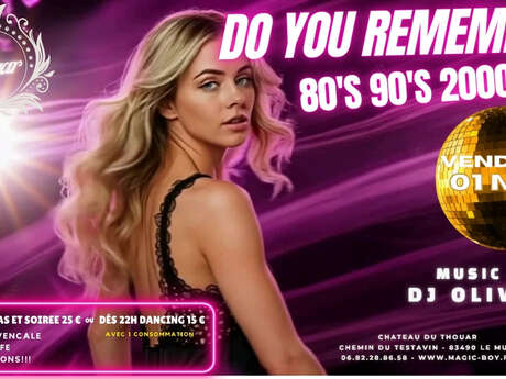 Do you remember 80's 90's 00's au Thouar