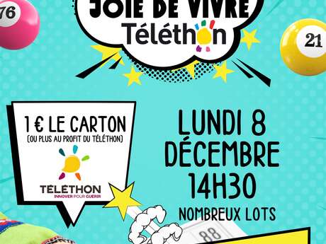 Loto de la joie de vivre Téléthon