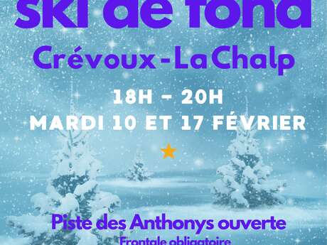 Nocturne ski de fond