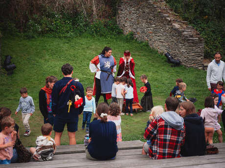 Visite des princesses et des chevaliers