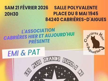 Concert- Hommage  "Starmania" à Cabrières d 'Aigues