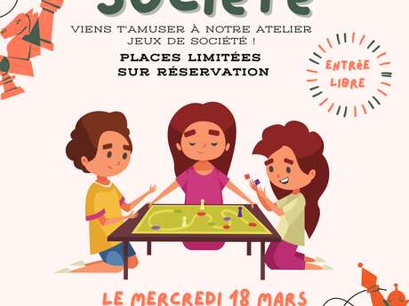 Atelier jeux de société