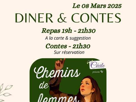 Diner & contes pour la journée de la Femme