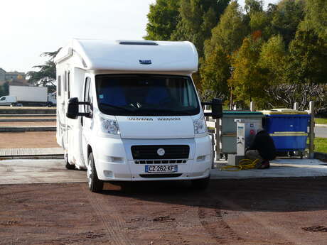 RV parking area