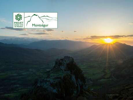 Sunset, Roquefixade au crépuscule