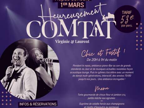 Repas concert : Heureusement Comtat