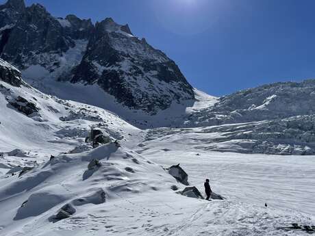 Sorties raquettes mer de glace