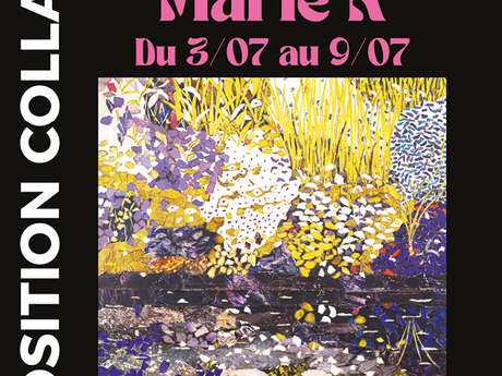 Ausstellung mit Collagen von Marie K